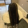 Regular size Senegalese Twist waist length