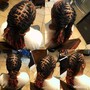 Knotless braids