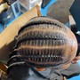 Kid braids no weave