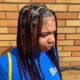 Medium box braids