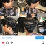 Cut and style (pixie cut)