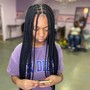 Box braid retouch