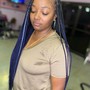 Box braid retouch