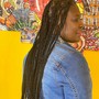 Medium Knotless Braids