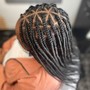 2 Strand Twist (Mid Back)