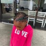 Kids Freestyle Cornrows (Weave & Beads) $200