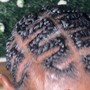 2 cornrows