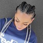 Feed- in braids(2 braids)