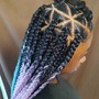 Triangle Box Braids