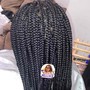 Med Boho Knotless Braids