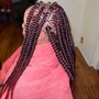 Medium Box Braids