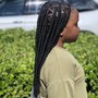 Large Knotless Braids