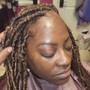 Individual Braid/faux loc style takedown