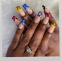 Mismatch Nail Art