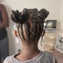 Kid's Natural Braided styles