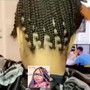 Medium Knotless Braids