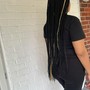 Med/Large boho knotless (synthetic hair)