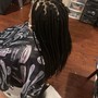 Med Boho Knotless Braids