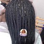 Med Boho Knotless Braids