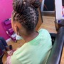 Kid's  Box Braids  Medium