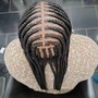 2 strand twist or  comb coils