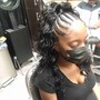 Partial sew in