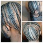 Designed Cornrows(single layer)