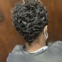 Thermal style (relaxed hair , or previously sewn hair )