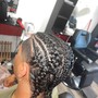 2 Strand Twist Half Head