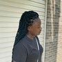 Senegalese twist (medium waist length)