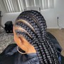 Natural cornrows