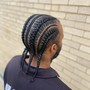 2 Feed In Braids