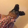 Braiding hair Ponytail