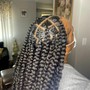 Smedium Knotless Braids