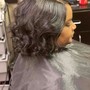 Return clients only 12 years old and under silk press