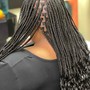 Large knotless Box Braids