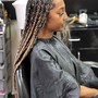 Large knotless Box Braids