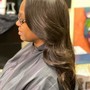 Relaxer touch up