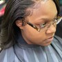 Relaxer touch up