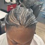 2 Strand Twist Half Head