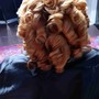 Flexi Rods on Natural Hair