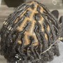 Locs partial highlights