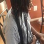 Medium box braids