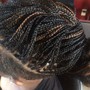 Individual braids small and long