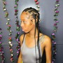 Cornrow Braid (per braid STYLE) LOCS ONLY