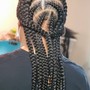 Knotless Goddess Braids