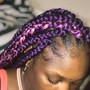 Crochet Braid down