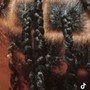 Fulani Braids Waist Length