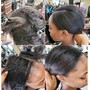 Relaxer retouch and Style