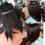 Women's hair trim